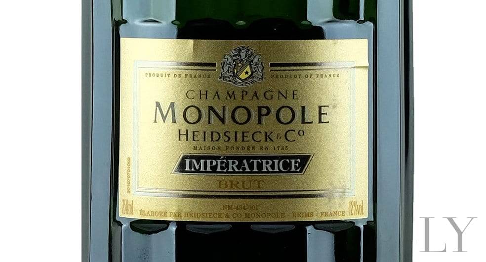 Champagne Monopole Cuvee Imperatrice Glass Of Bubbly