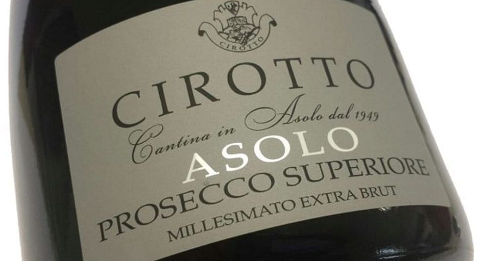 Cirotto Launches Low Sugar Extra Brut Glass Of Bubbly