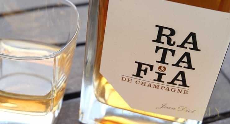 Ratafia, typical Champagne aperitif with fruits notes
