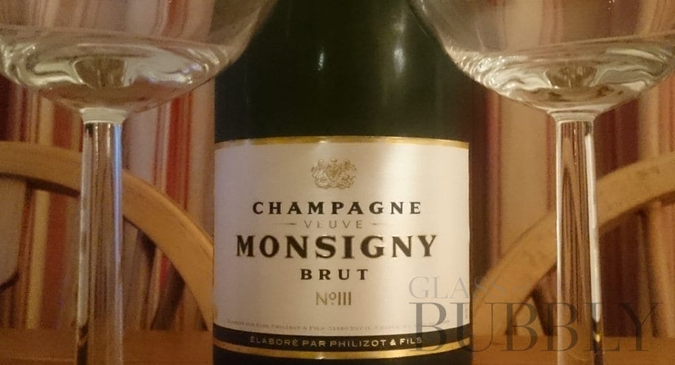 Champagne Veuve Monsigny N V Brut Glass Of Bubbly
