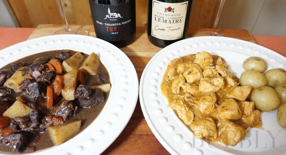 Cooking With Champagne Red Sparkling Wine Glass Of Bubbly