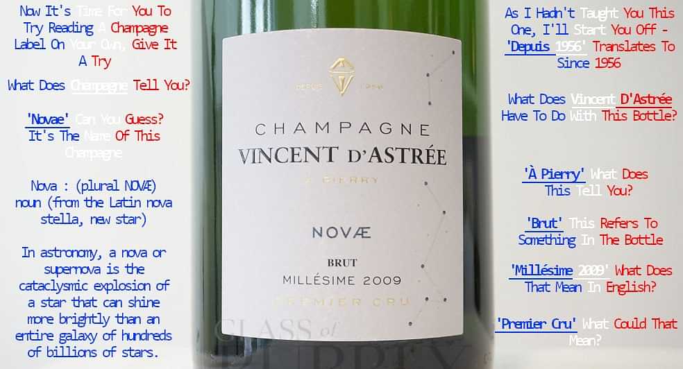 How to read a champagne label: our tips and tricks